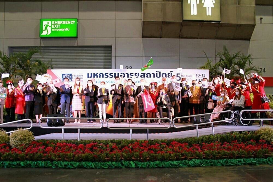 เปิดงานยิ่งใหญ่ Thailand Friendly Design Expo 2022 นักธุรกิจ นักบริหาร คนดัง แห่หนุนอารยสถาปัตย์-ท่องเที่ยวเพื่อคนทั้งมวล