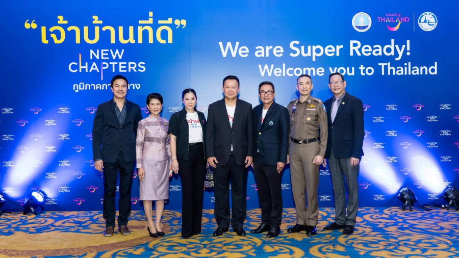 TAT is simultaneously organizing workshops for the “Super Host” project, NEW CHAPTERS, nationwide. More than 2,500 participants are headed for next normal tourism, preparing to welcome high-season visitors to Thailand.
