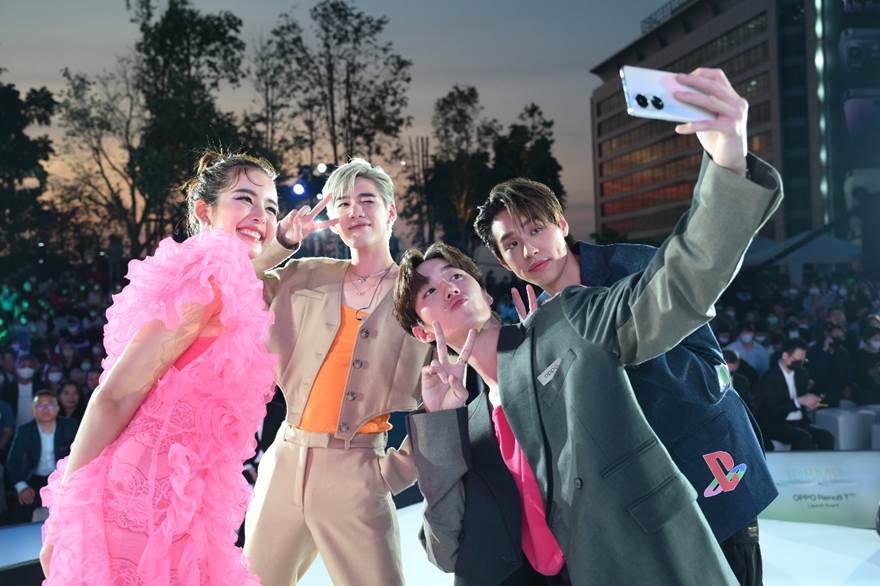 ออปโป้ ชวนสัมผัสประสบการณ์พอร์ตเทรตที่สวยคมชัดที่สุด ด้วยสมาร์ตโฟนรุ่นใหม่!  “OPPO Reno8 T 5G” ตอบโจทย์สายโซเชียล ให้ยืนหนึ่งทุกโพสต์ ผ่านกล้อง 108MP Portrait Camera การันตี The Portrait Expert โดย “ต่อ ธนภพ” ร่วมด้วย “บิวกิ้น-พีพี-โบว์ เมลดา”