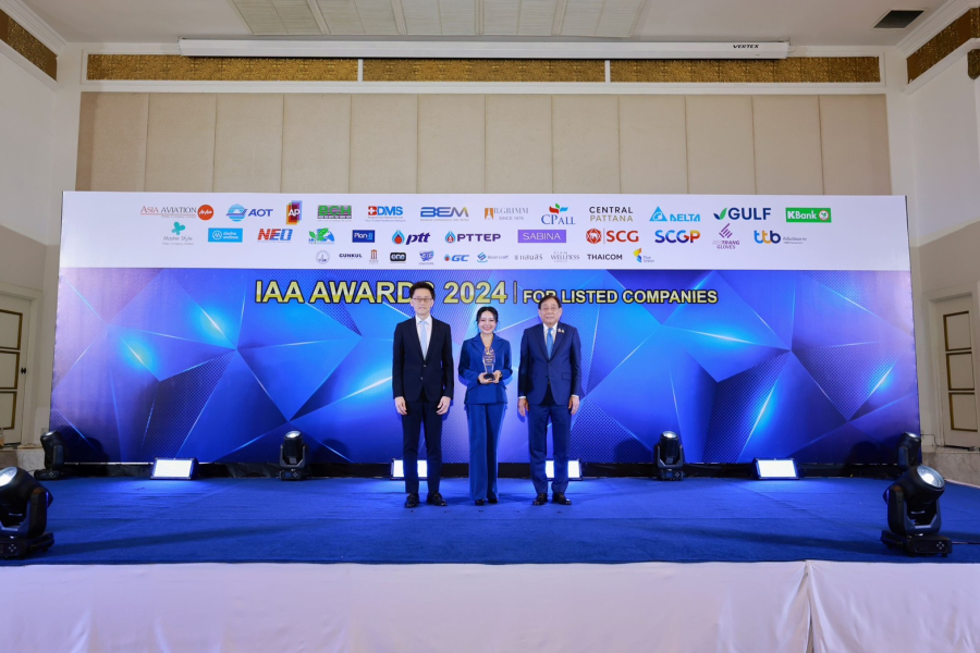 MASTER คว้า 3 รางวัล BEST CEO -Outstanding CFO- BEST IR จากเวที IAA Awards 2024