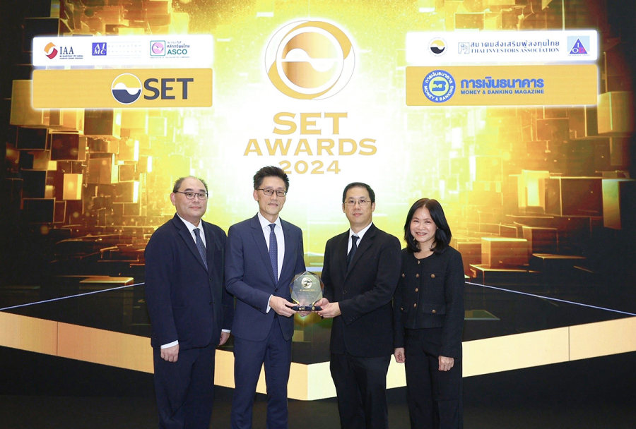 ศักดิ์ชัย พีชะพัฒน์” คว้า Best CEO พร้อมนำ TISCO รับ 4 รางวัลเกียรติคุณจาก SET Awards 2024
