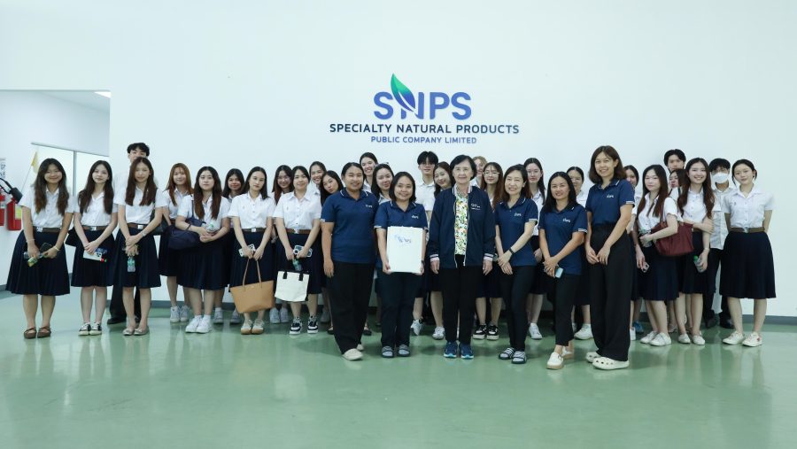 SNPS ต้อนรับนิสิตจุฬาฯ ถ่ายทอดองค์ความรู้ “นวัตกรรมสมุนไพรเพื่อสุขภาพที่ยั่งยืน”