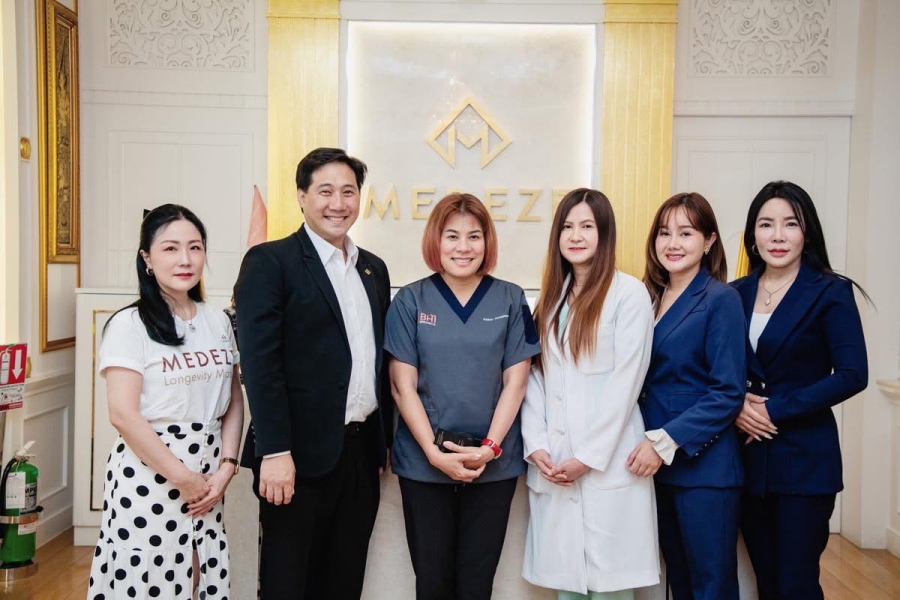 “MEDEZE” ต้อนรับ CEO BHI Clinic เยี่ยมชมเทคโนโลยีแช่แข็งเซลล์รากผมแห่งแรกในเอเชีย