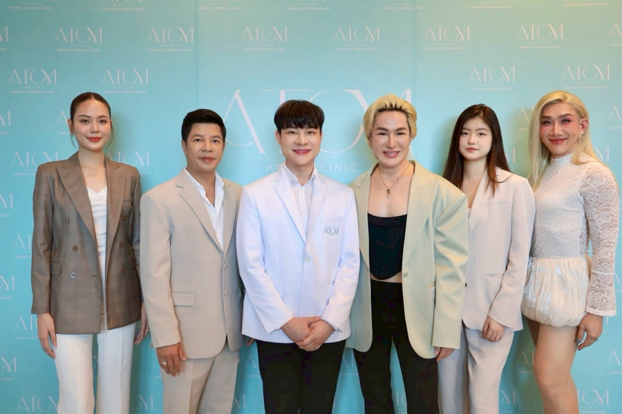 Atom Clinic ฉลองครบรอบ 14 ปี พร้อมเปิดตัวภาพลักษณ์ใหม่ “Atom Clinic 14th Anniversary & Brand Refresh Launch”