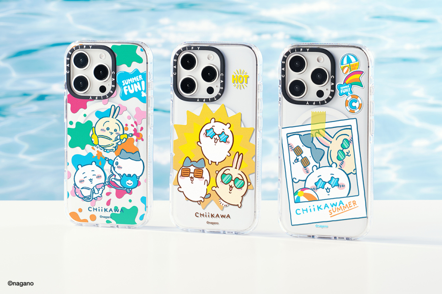 CASETiFY x Chiikawa ให้แก๊งจิ๋วแสนคิ้วท์พาอุปกรณ์ของคุณไปเที่ยวทะเลด้วยกัน