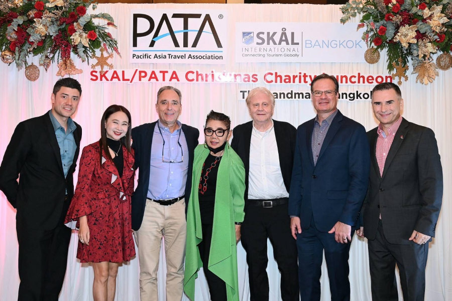 Skål Bangkok ร่วมกับ PATA ประเทศไทยจัดงานคริสต์มาสการกุศล ที่โรงแรมแลนด์มาร์ค นำเงินช่วยเหลือเด็กด้อยโอกาส