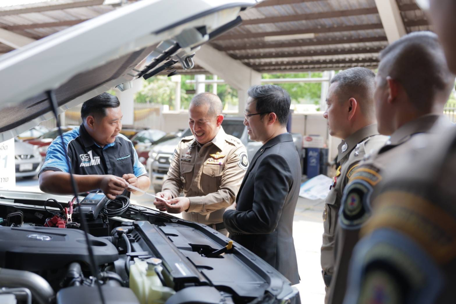 GS BATTERY แบตพลังอึด ร่วมมือตำรวจทางหลวง สานต่อโครงการเพื่อสังคม “ใส่ใจทุกการเดินทาง ความปลอดภัยมาเป็นที่ 1”