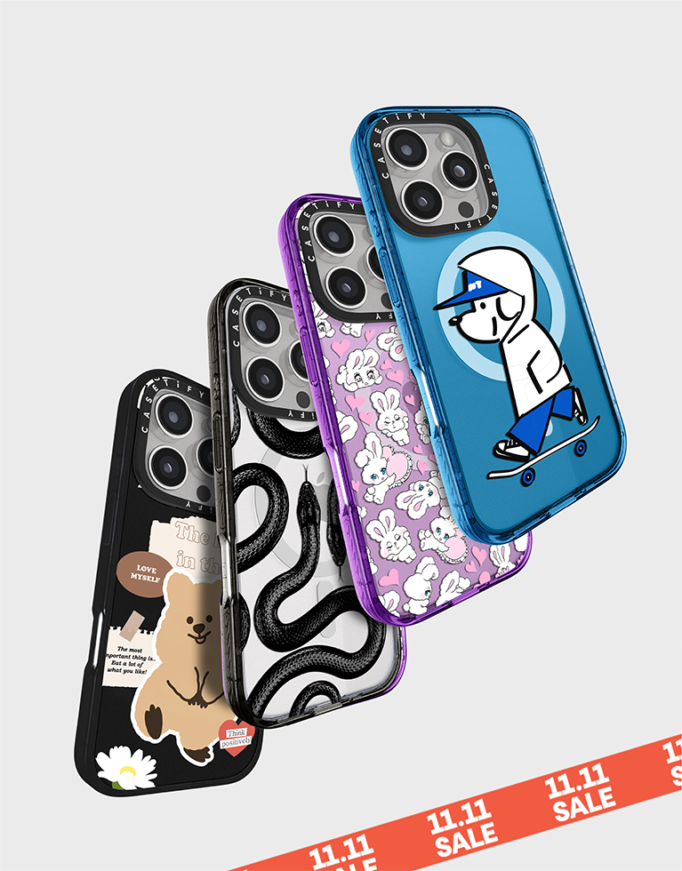 CASETiFY จัดโปรดี๊ดีรับ 11.11 SALE! เคสโทรศัพท์มือถือและอุปกรณ์เสริมเทคโนโลยี ลดสูงสุด 30% รับวันดี 11.11 ตั้งแต่วันนี้ – 14 พ.ย. นี้