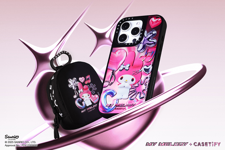 CASETiFY เผยโฉมคอลเลกชั่นสุดล้ำ Y3K My Melody พา My Melody สุดคลาสสิก ทะยานสู่อนาคต Y3K ผสานความทรงจำอันแสนหวานกับดีไซน์สุดล้ำ