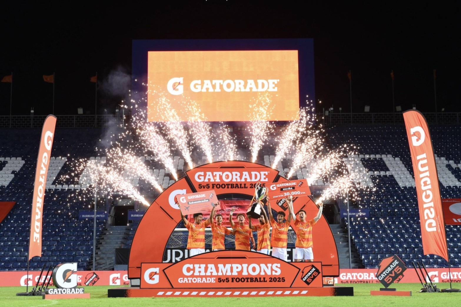 “เกเตอเรด” ร่วมยินดี “ทีม Buriram United Academy B” สุดยอดแข้งเยาวชนไทย คว้าชัย! Gatorade 5v5 Football 2025 ณ สนามสโมสรฟุตบอลบุรีรัมย์ ยูไนเต็ด