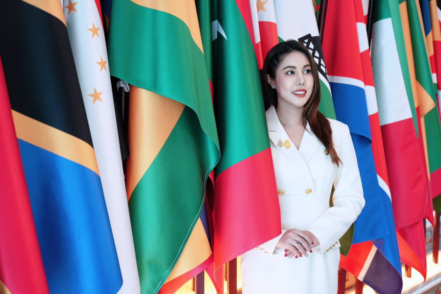 Alexis Thanaporn Rangkapanee, CEO & Founder, Asia Mecare Group Co.,Ltd join the opening Ceremony of Coffee Tasting, Experience Coffee Culture Driven by the Americas Region and Thai Specialty Coffee at the Ministry of Foreign Affairs