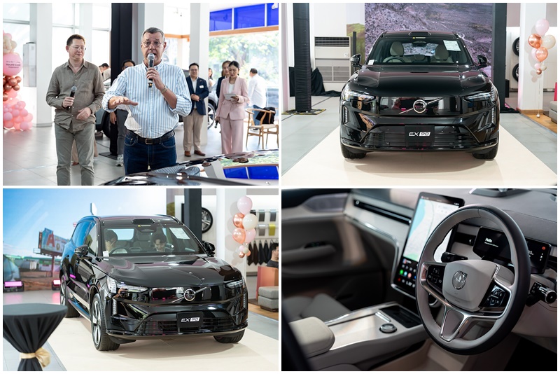 บริษัท GT Auto ดีลเลอร์รถยนต์วอลโว่ชั้นนำของประเทศไทย ในเครือ จีที คาร์ส กรุ๊ป ร่วมกับ วอลโว่ คาร์ ประเทศไทย ตอกย้ำความเป็นผู้นำตลาดด้วย การจัดงาน Your first-class Volvo EX90 experience. เปิดตัว Volvo EX90 Fully Electric 