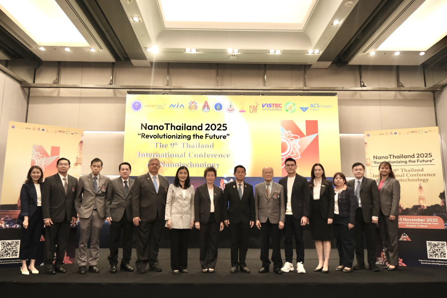 สวทช. โดย นาโนเทค จับมือสมาคมนาโนฯ คิกออฟ ‘NanoThailand2025’