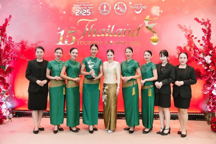 โอเอซิส สปา คว้ารางวัลดีเด่น Thailand Tourism Awards 2025