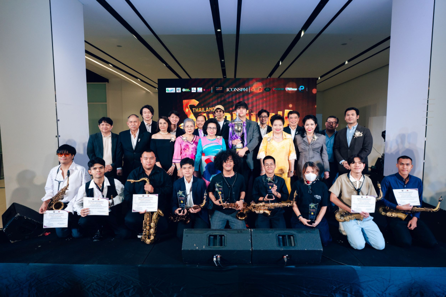 ปัน-ปรันตวัฒน์ เด็กวิทยาลัยดุริยางคศิลป์ ม.มหิดล คว้าถ้วยรางวัลพระราชทานสมเด็จพระกนิษฐาธิราชเจ้า กรมสมเด็จพระเทพรัตนราชสุดาฯ การแข่งขันบรรเลงเดี่ยวแซ็กโซโฟน “Thailand Saxophone Competition 2025”