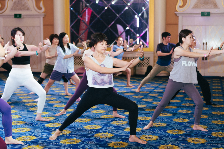 ครั้งแรกของ Thailand Yoga Art & Dance ใจกลาง กรุงเทพฯ สนุก-ฟิน 134 คลาสเรียนโยคะ จัดเต็ม 3 วัน
