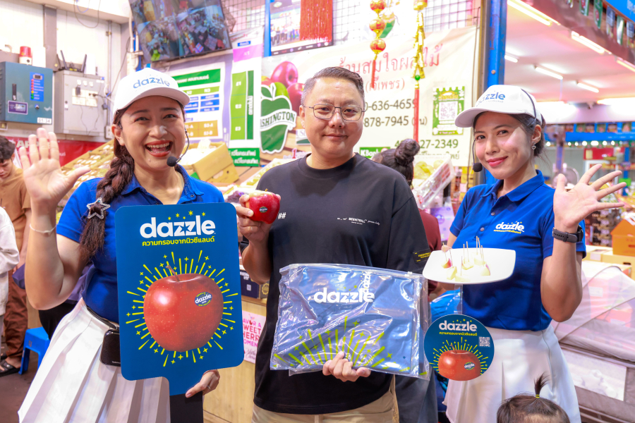 แอปเปิลแดซเซิล (Dazzle™) รุกตลาดไทยต่อเนื่องเป็นปีที่ 2 ในฤดูกาล 2569 ตั้งเป้าเจาะฐานผู้บริโภคทั่วไทย