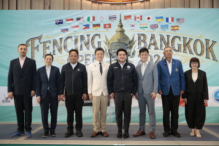 เปิดสังเวียนดาบนานาชาติ “BANGKOK OPEN FENCING 2026” ดันไทยสู่ฮับ Sport Tourism ระดับโลก
